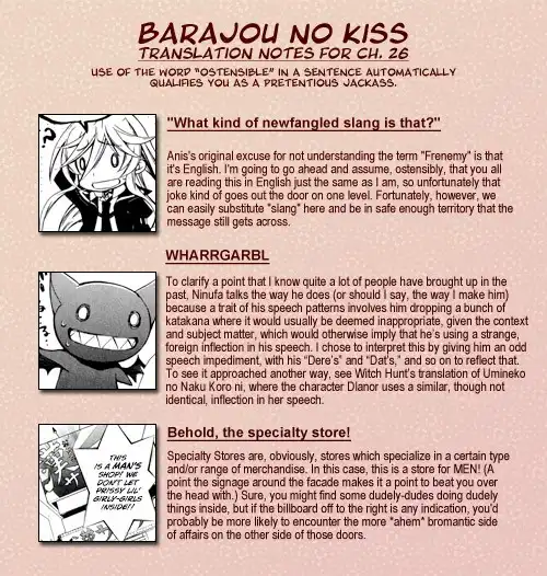 Barajou no Kiss Chapter 26 32